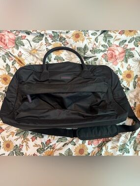Vera Bradley Perfect Companion Travel Bag in Black Nylon